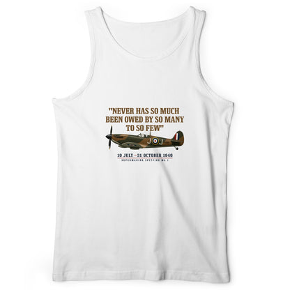 Spitfire So Few Quote Tank Top