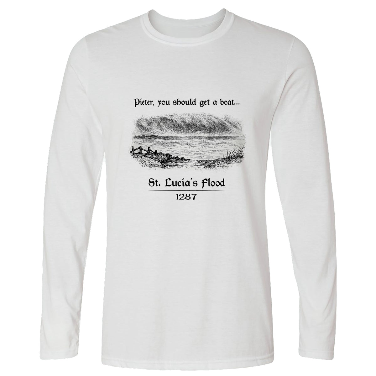 St Lucia Flood Long Sleeve T-Shirt