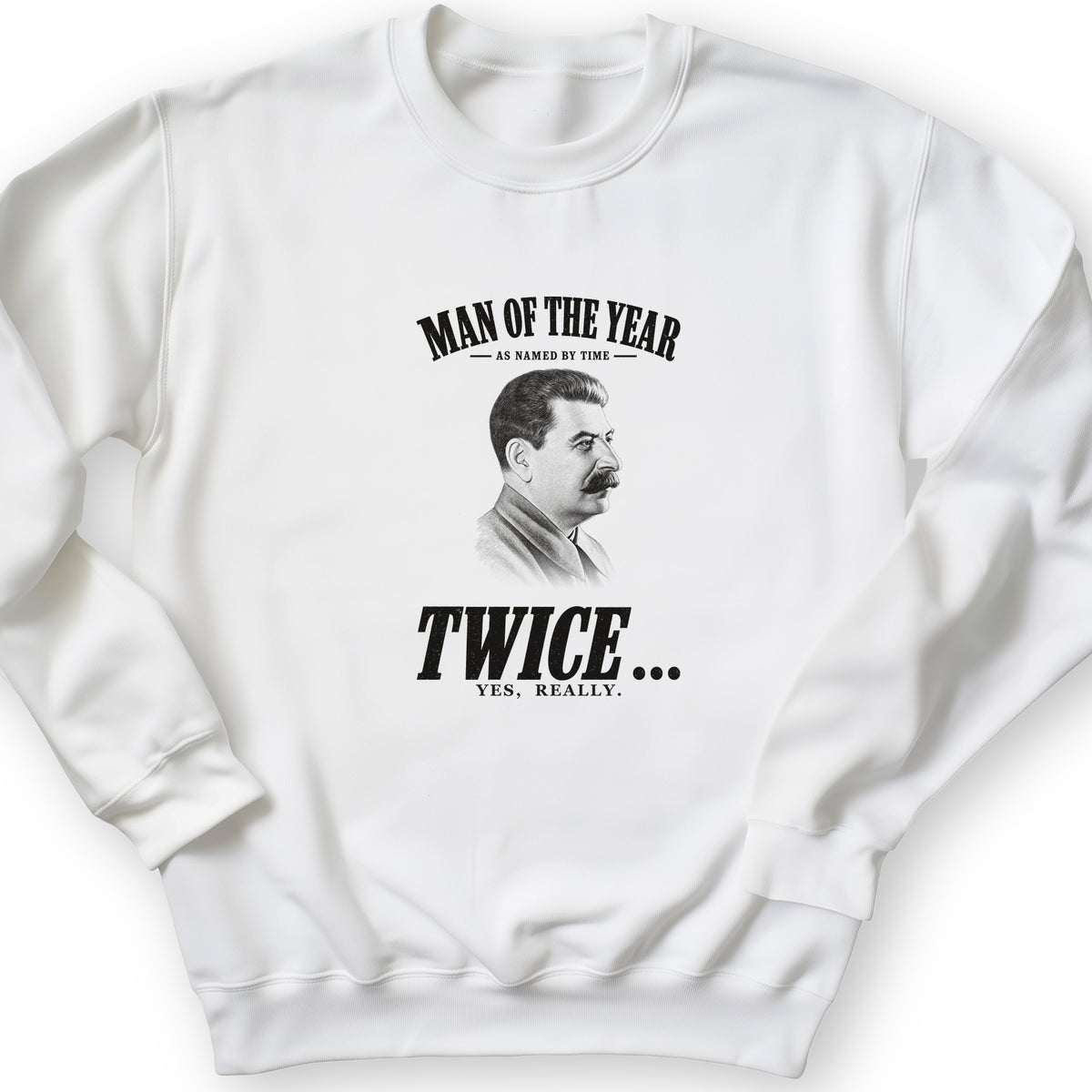 Stalin Man Of The Year Twice Crewneck