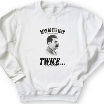 Stalin Man Of The Year Twice Crewneck