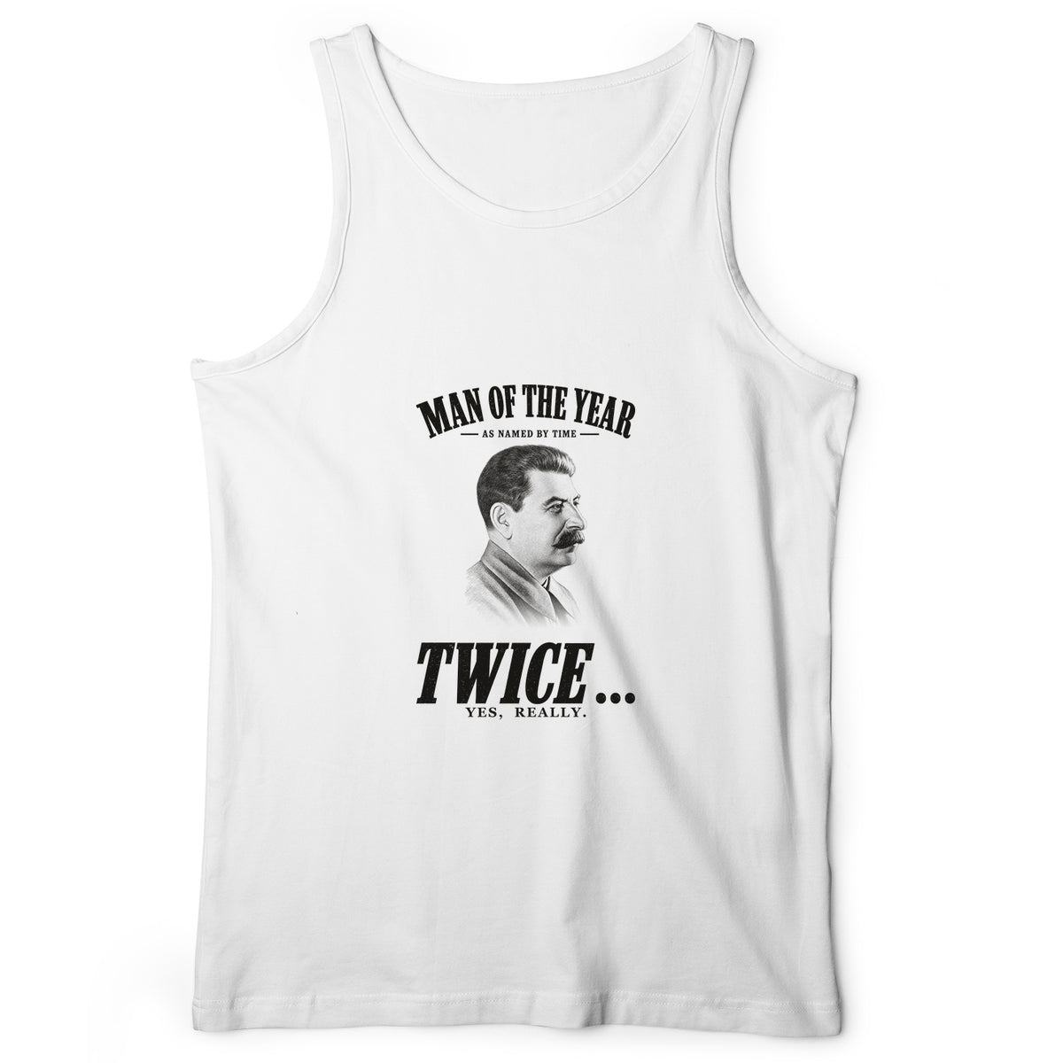 Stalin Man Of The Year Twice Tank Top