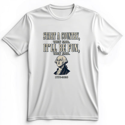 Start a Country Premium Tee