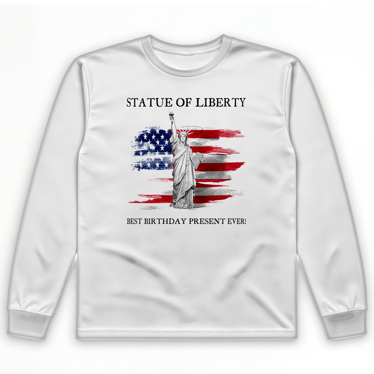 Statue Of Liberty Long Sleeve T-Shirt