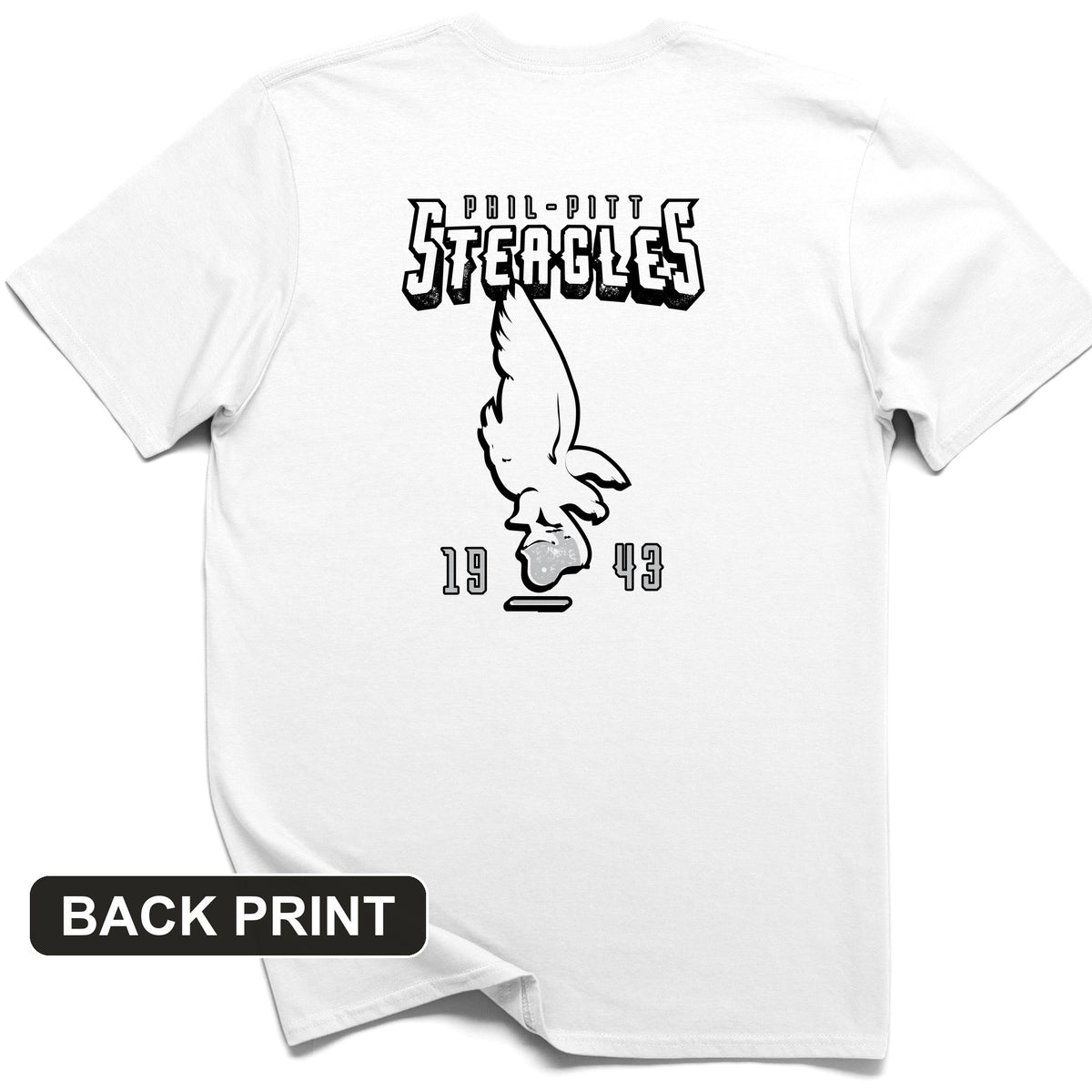 Steagles Back Print T-Shirt