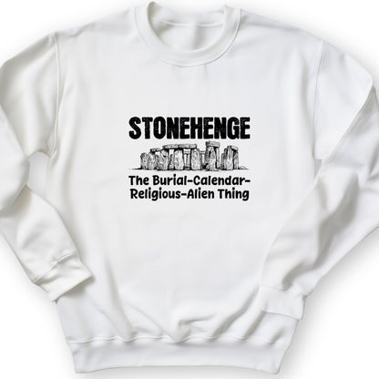 Stonehenge Burial Thing Crewneck