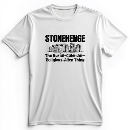 Stonehenge Burial Thing Premium Tee