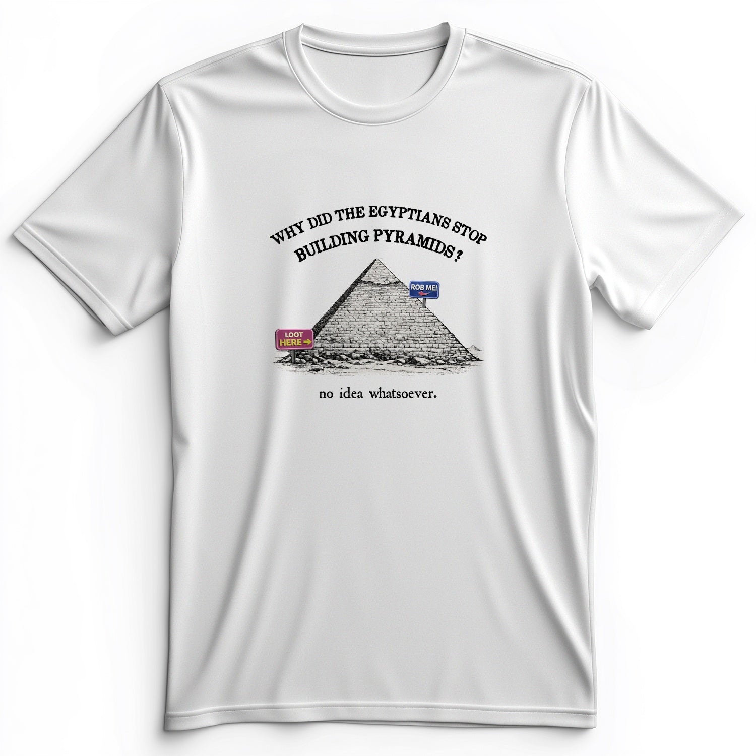 Stop Building Pyramids Premium Tee