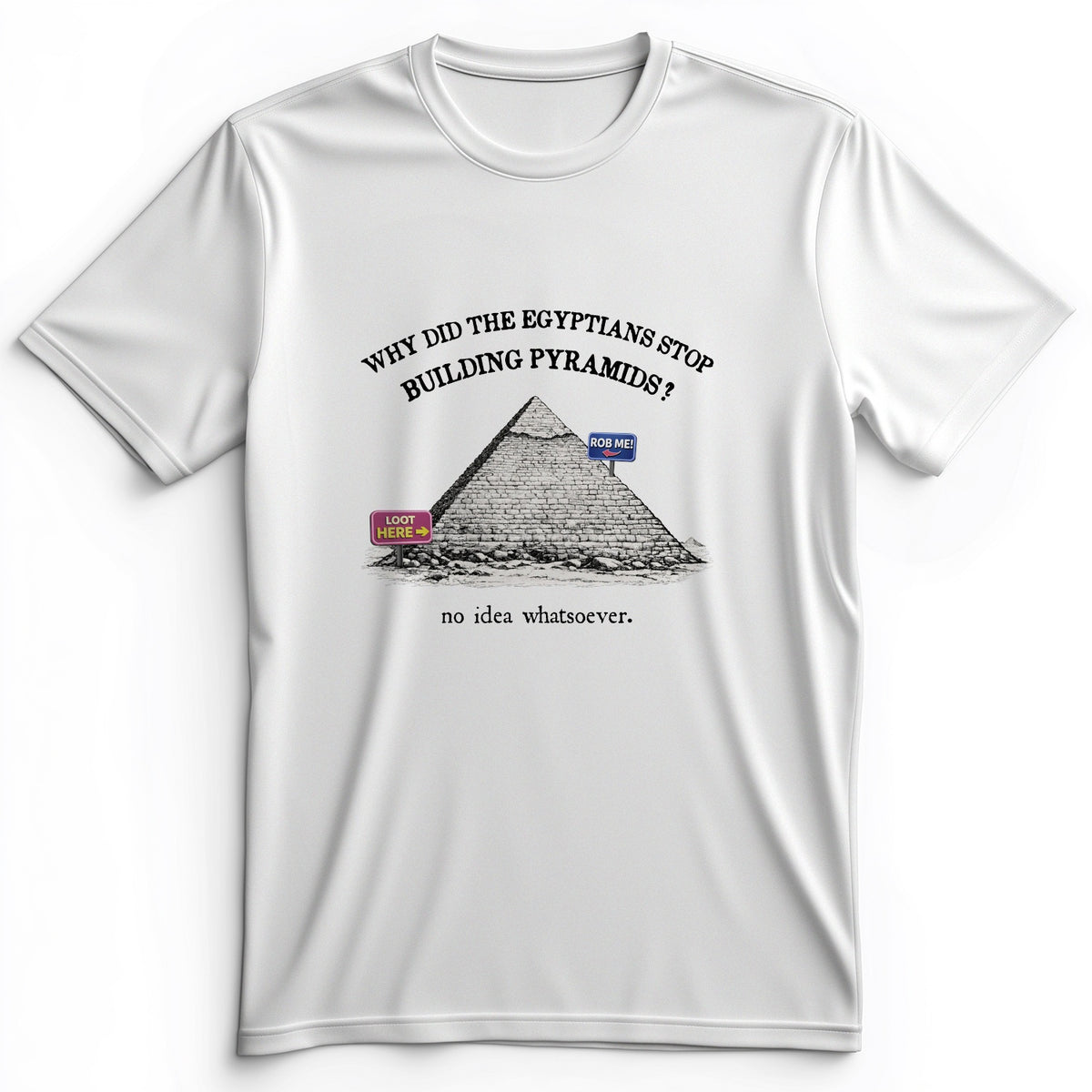Stop Building Pyramids Premium Tee