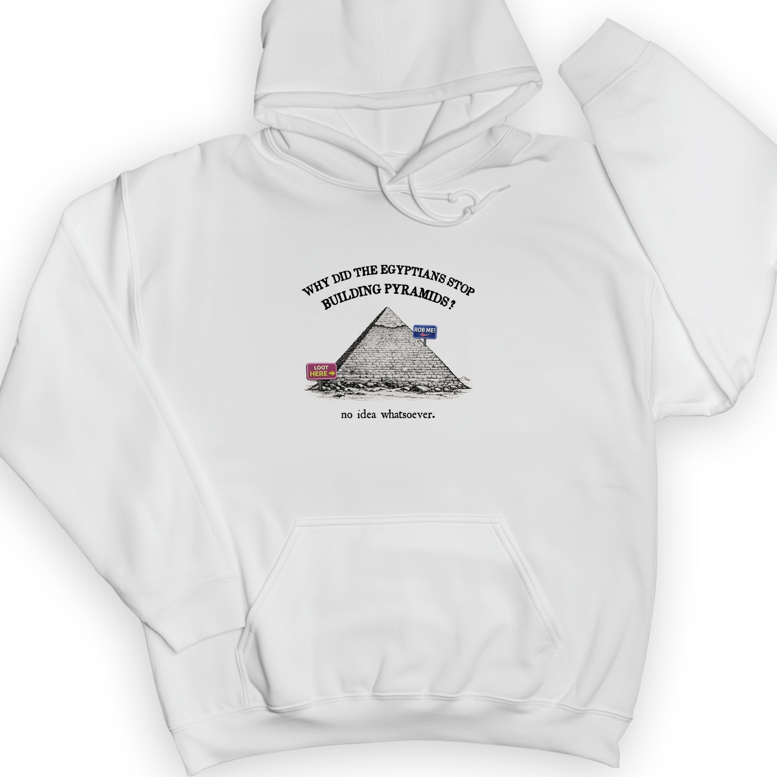 Stop Building Pyramids Hoodie