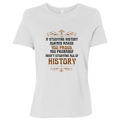 Studying History Women's T-Shirt