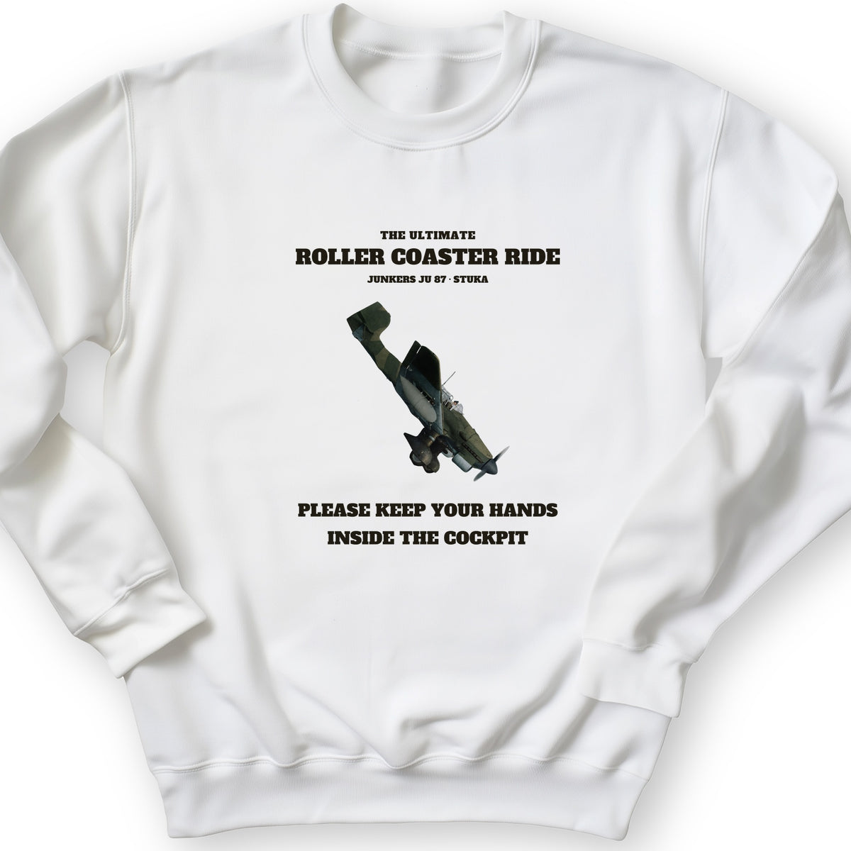 Stuka Roller Coaster Ride Crewneck