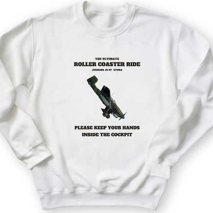 Stuka Roller Coaster Ride Crewneck