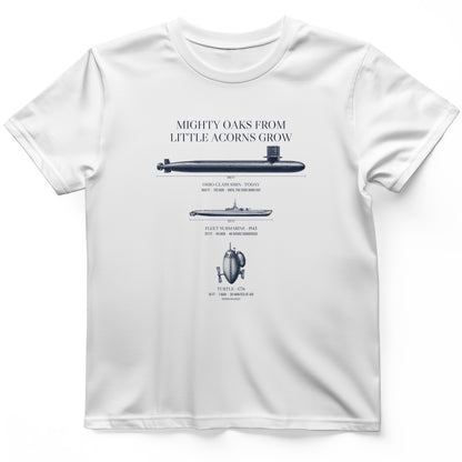 Submarine Evolution Acorns T-Shirt