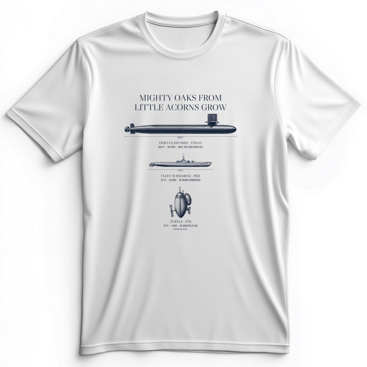 Submarine Evolution Acorns Premium Tee