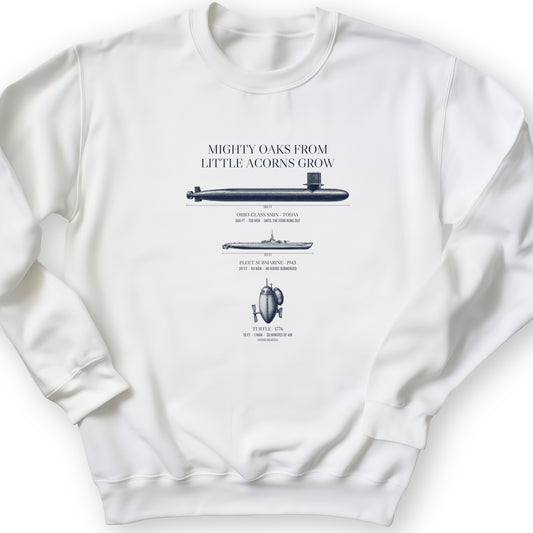 Submarine Evolution Acorns Sweatshirt