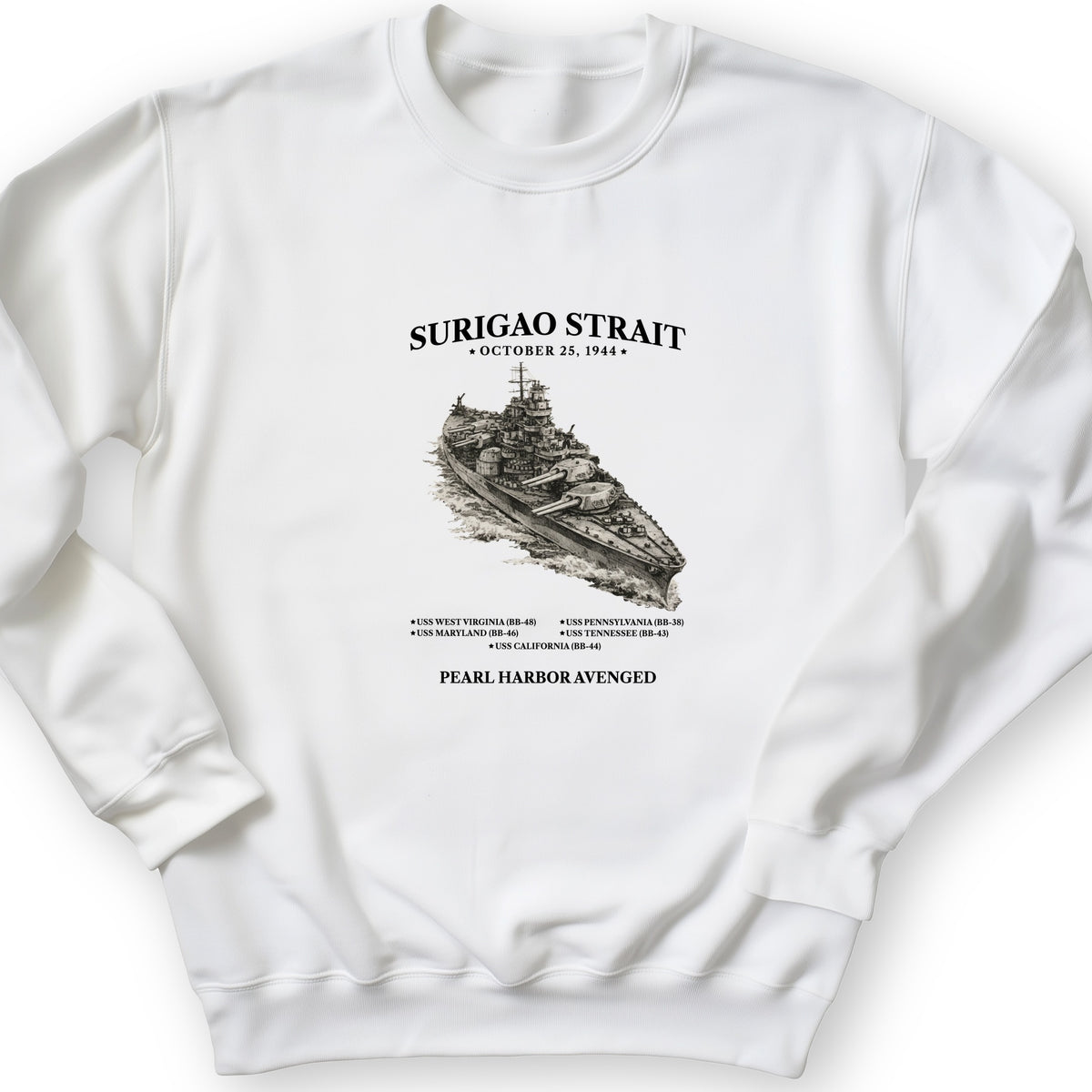 Surigao Strait Crewneck