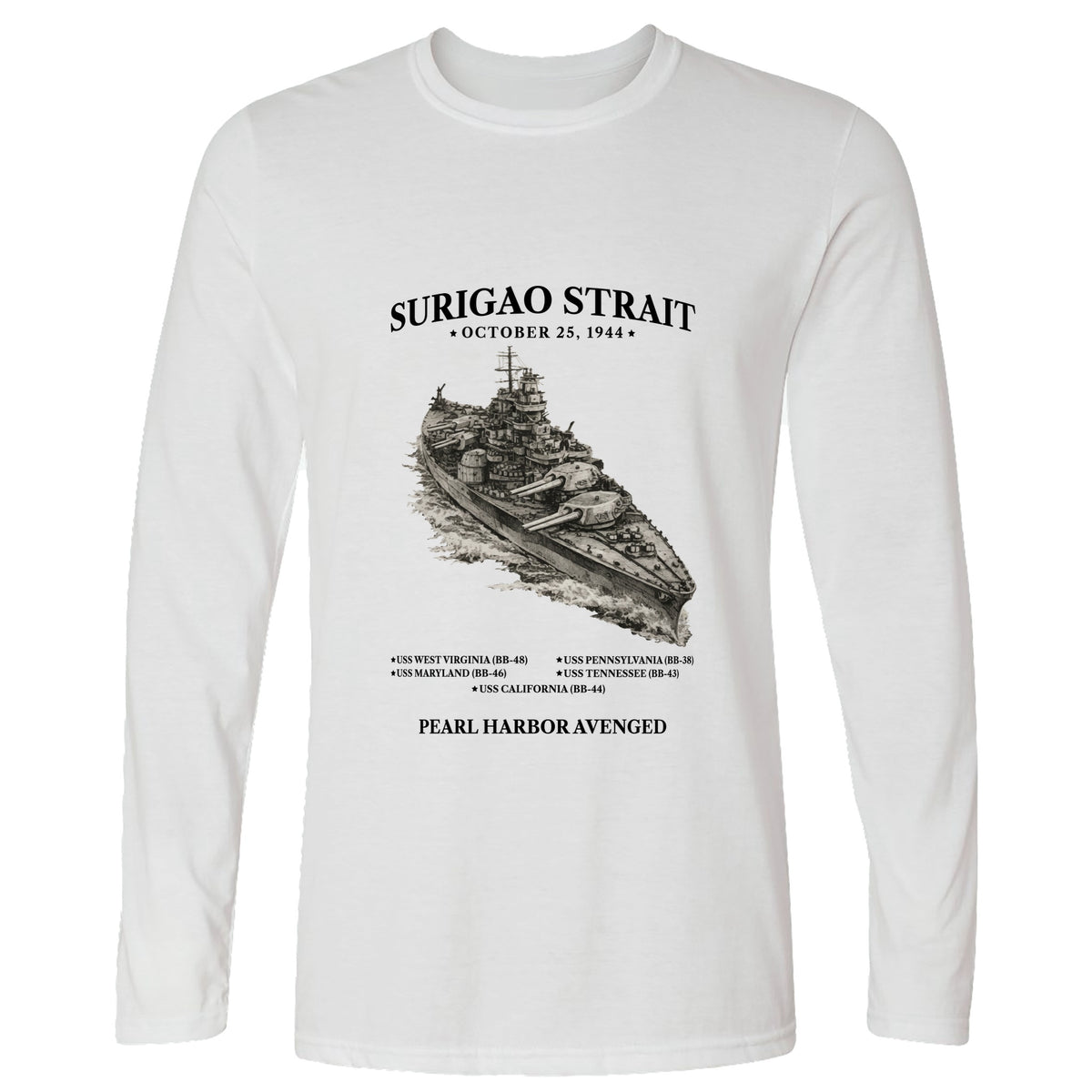 Surigao Strait Long Sleeve T-Shirt