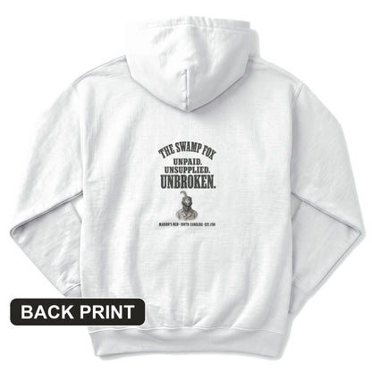 Swamp Fox Unbroken Back Print Hoodie