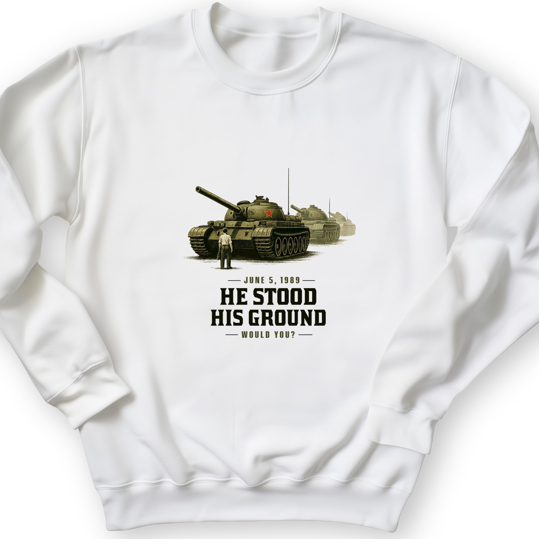Tank Man Sweatshirt