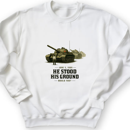 Tank Man Sweatshirt