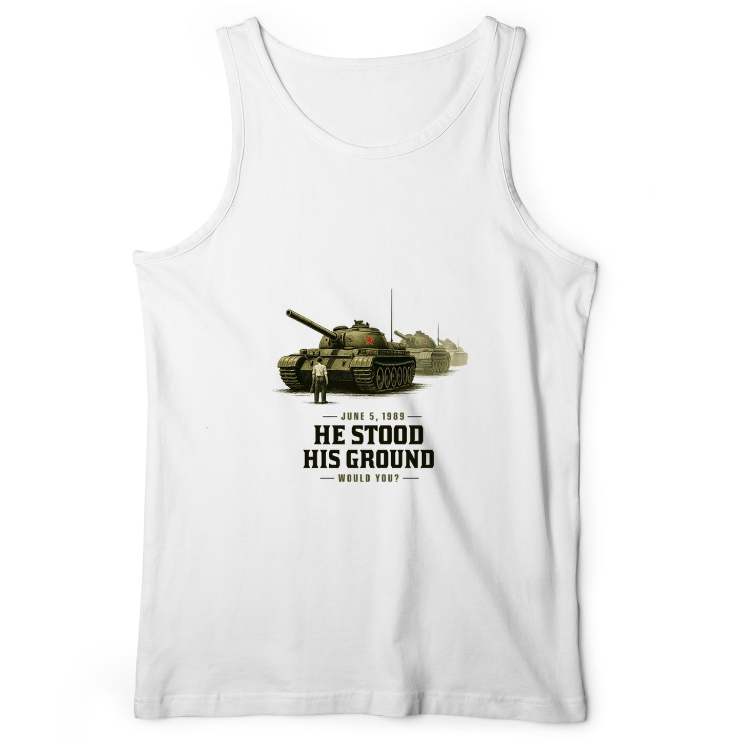 Tank Man Tank Top