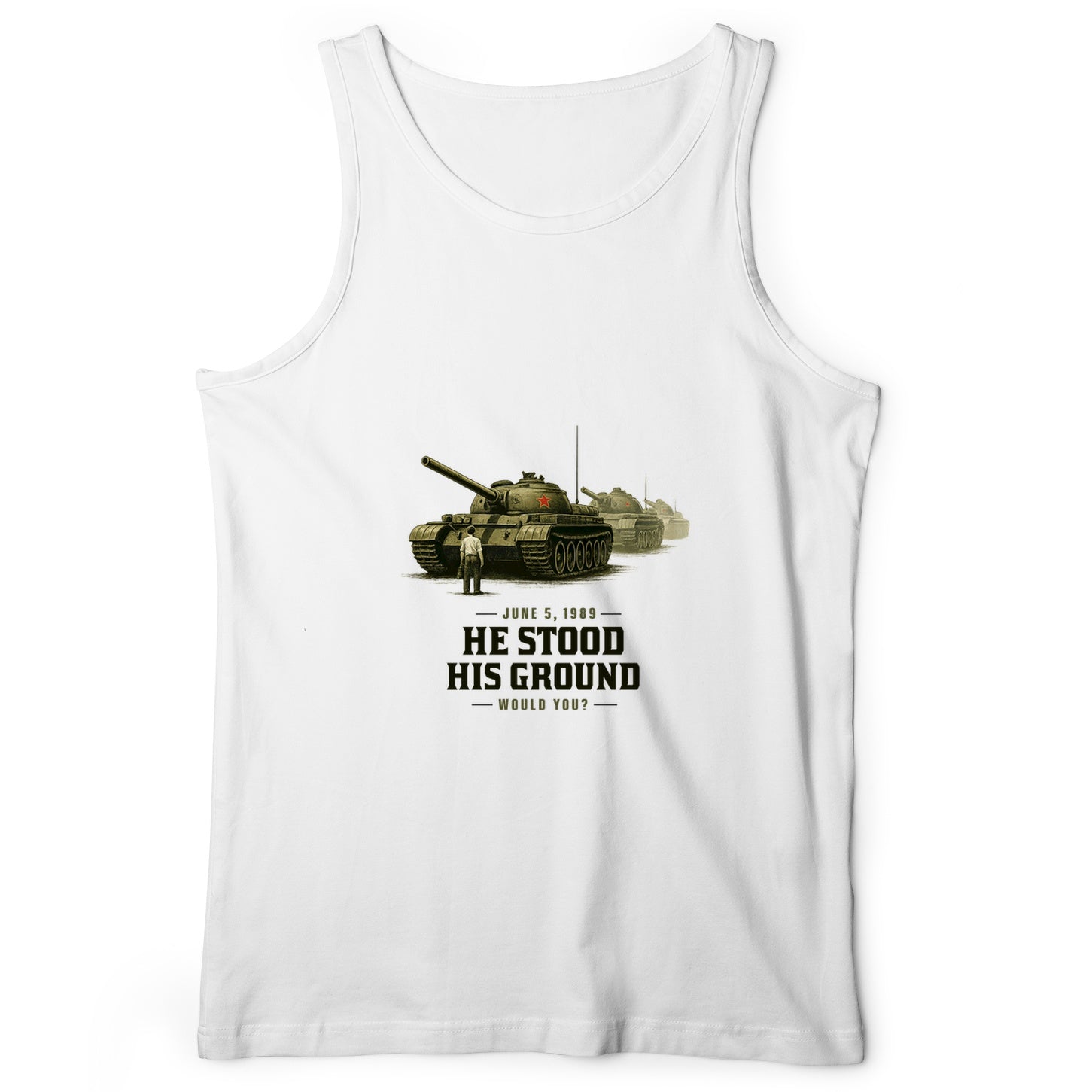 Tank Man Tank Top