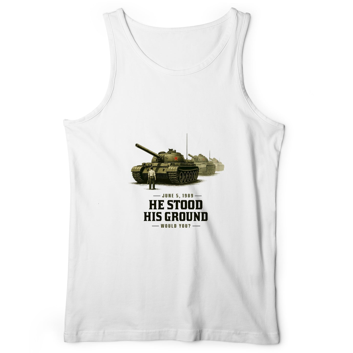 Tank Man Tank Top