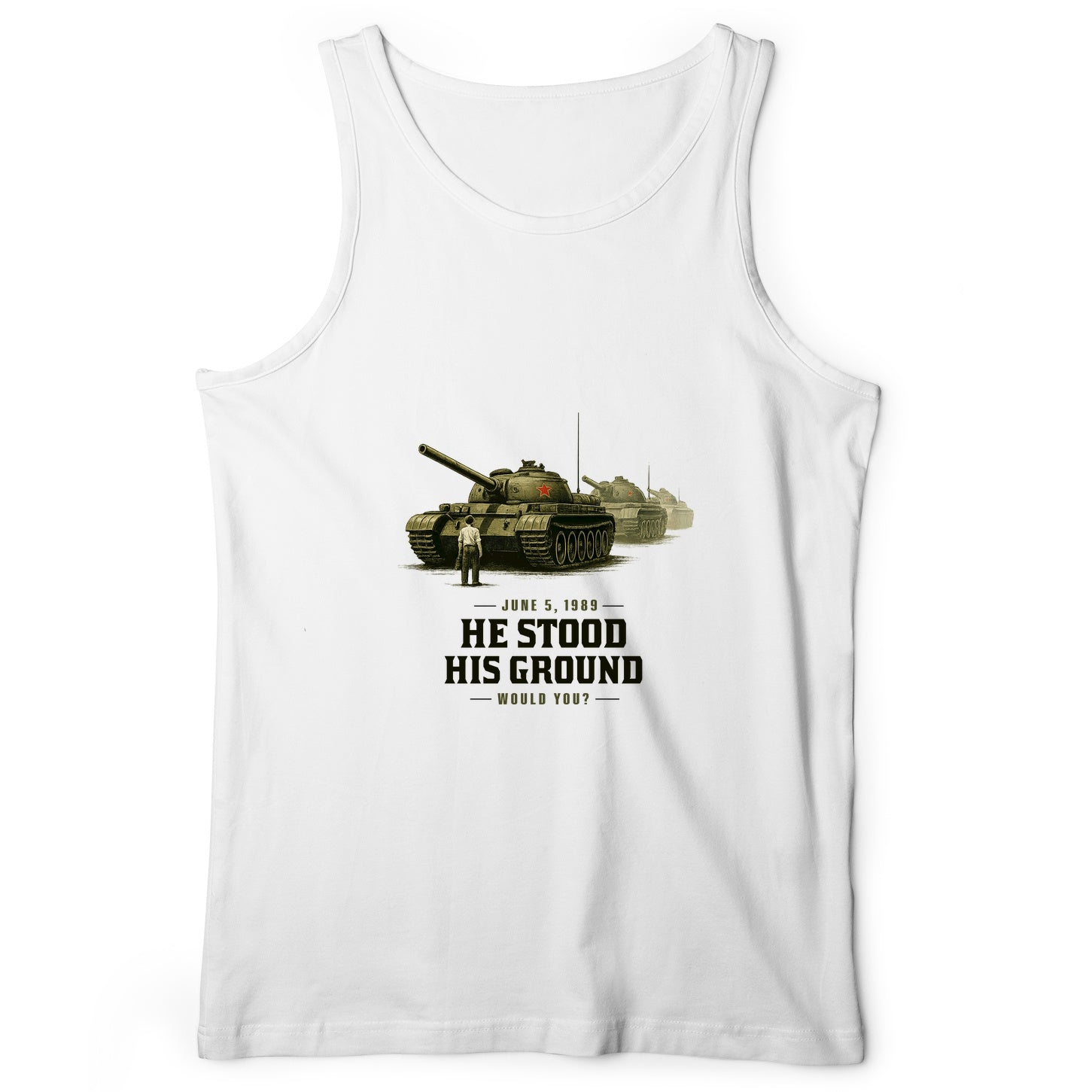 Tank Man Tank Top