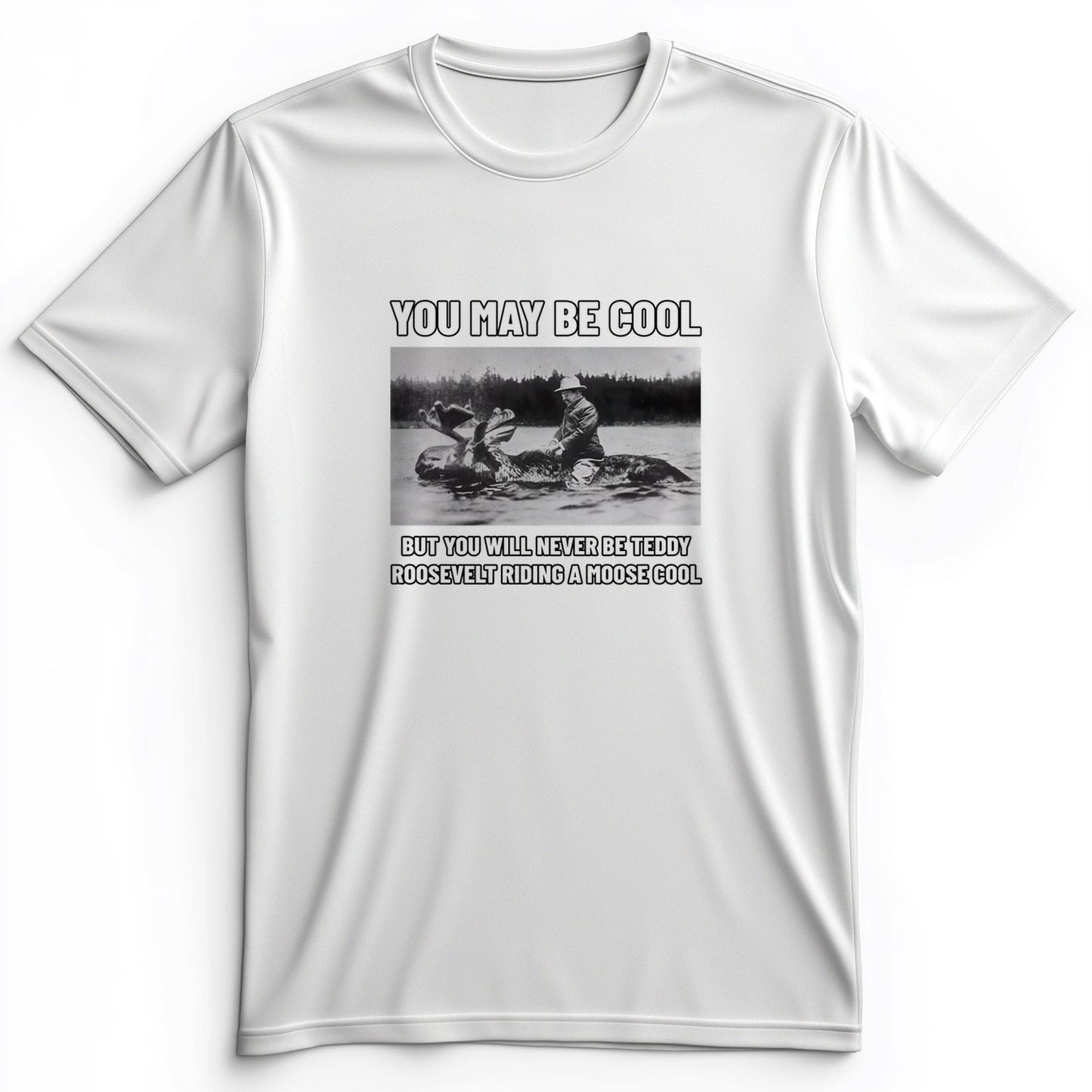 Teddy Riding Moose Premium Tee