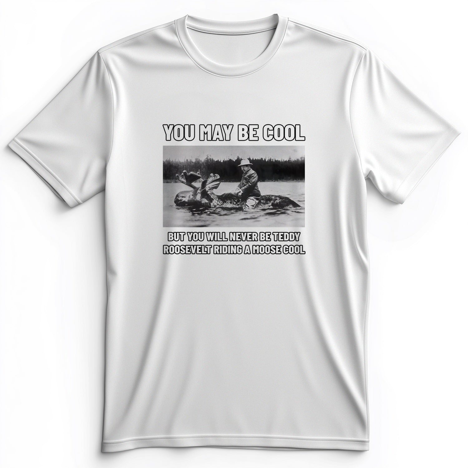 Teddy Riding Moose Premium Tee