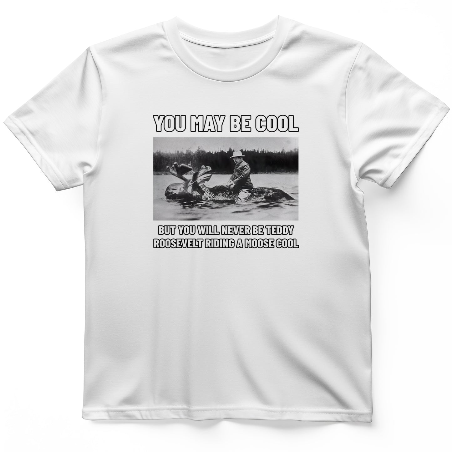 Teddy Riding Moose T-Shirt