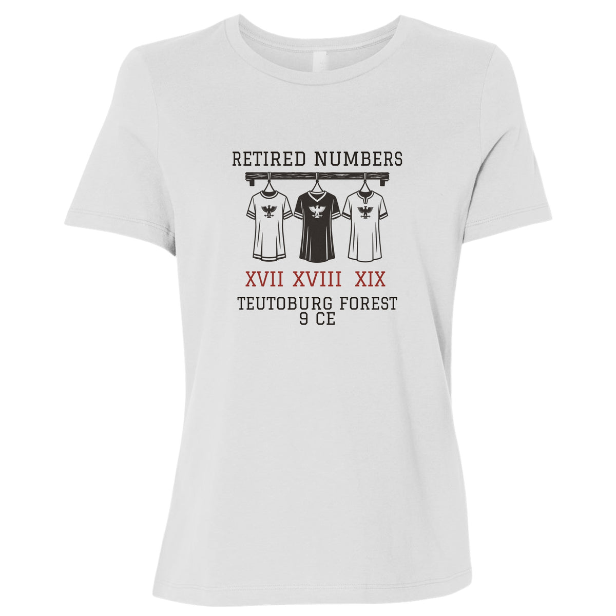 Teutoburg Retired Numbers Women's T-Shirt