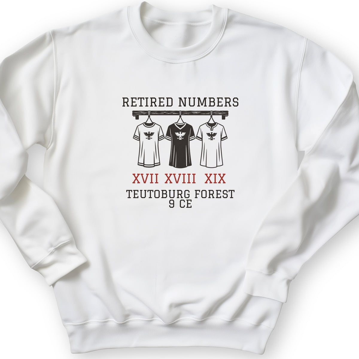 Teutoburg Retired Numbers Crewneck