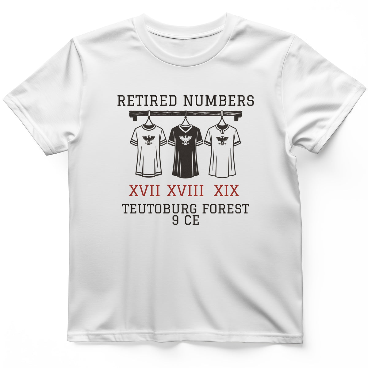 Teutoburg Retired Numbers T-Shirt