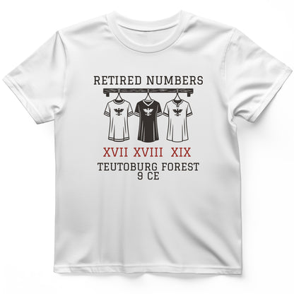 Teutoburg Retired Numbers T-Shirt