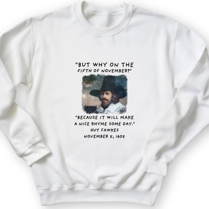 The 5th Of November Crewneck