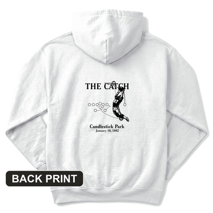 The Catch Back Print Hoodie