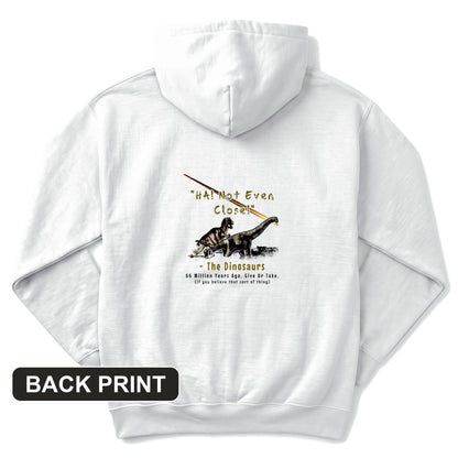 The Dinosaurs Back Print Hoodie