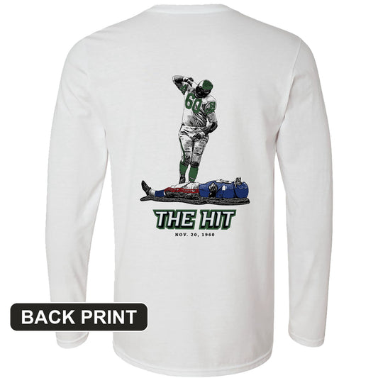The Hit Back Print Long Sleeve T-Shirt