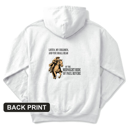The Midnight Ride Back Print Hoodie