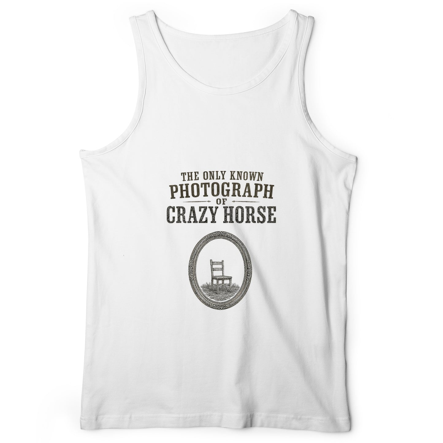 The Only Known Photograph of Crazy Horse Tank Top