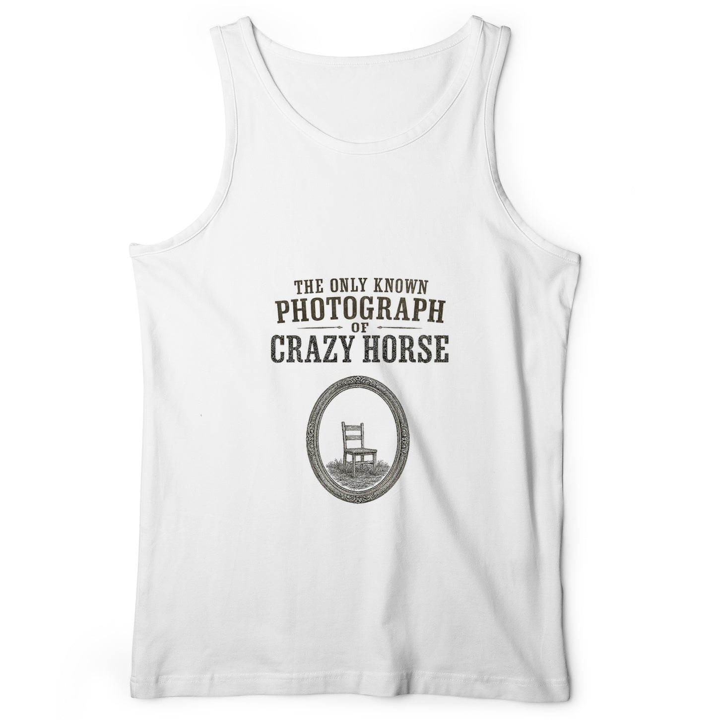 The Only Known Photograph of Crazy Horse Tank Top