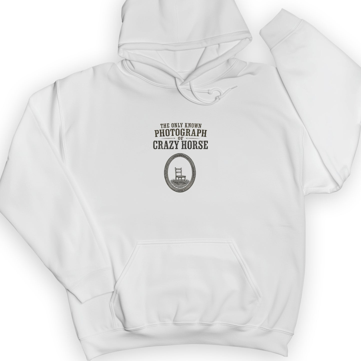 The Only Known Photograph of Crazy Horse Hoodie