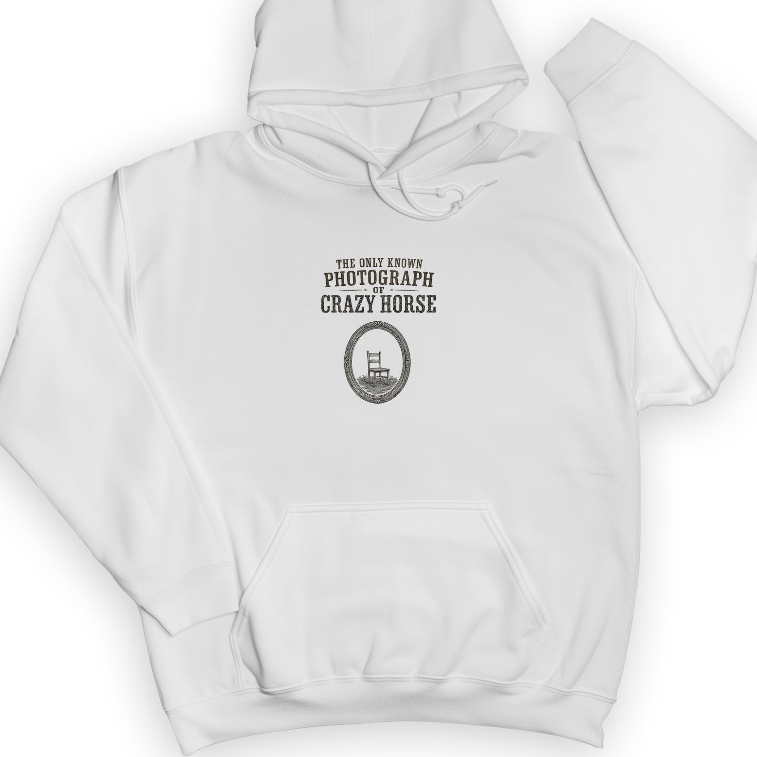 The Only Known Photograph of Crazy Horse Hoodie