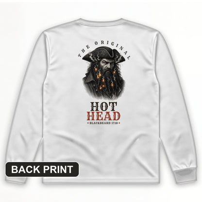 The Original Hot Head Back Print Long Sleeve T-Shirt