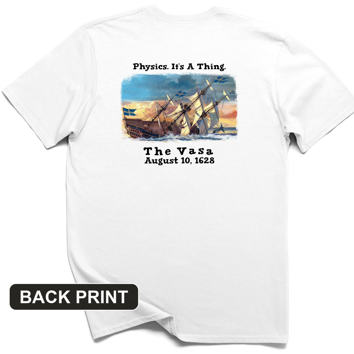 The Vasa Back Print T-Shirt