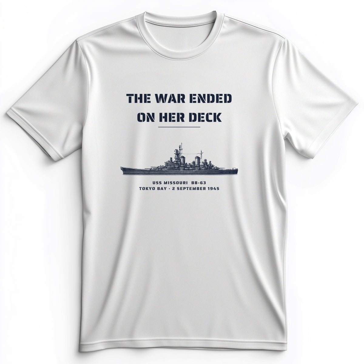 The War Ended On Her Deck Premium Tee