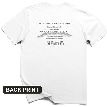 They Saved Him The Trip Back Print T-Shirt