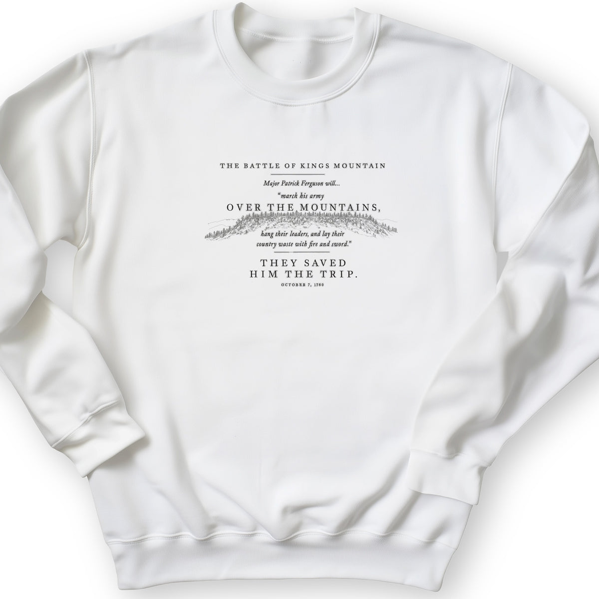 They Saved Him The Trip Crewneck