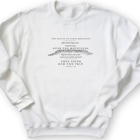 They Saved Him The Trip Crewneck